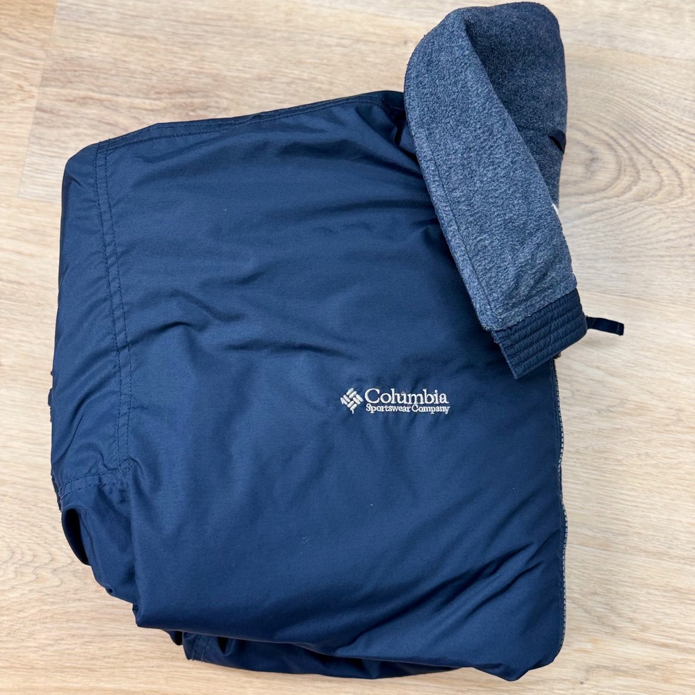 Columbia Falmouth Bomber Full Zip Jacket Mens L Navy 90's Retro Vintage
Gorpcore